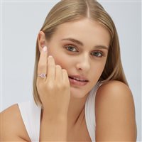 Anneau Brosway Femme FANCY VIBRANT PINK in Argent FVP73C - FVP73C